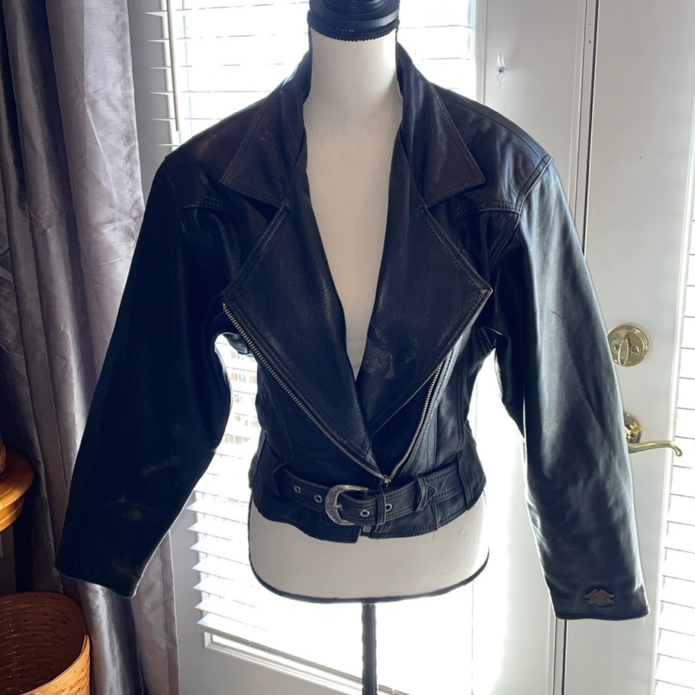 Harley Davidson ladies beautiful leather jacket